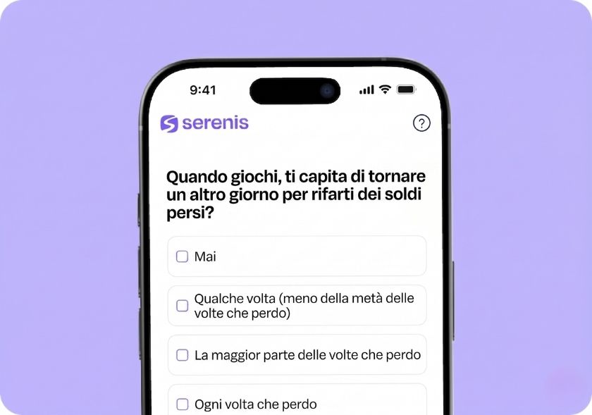 Test dipendenza da gioco d'azzardo