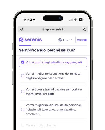 Icona tutto parte dal questionario
