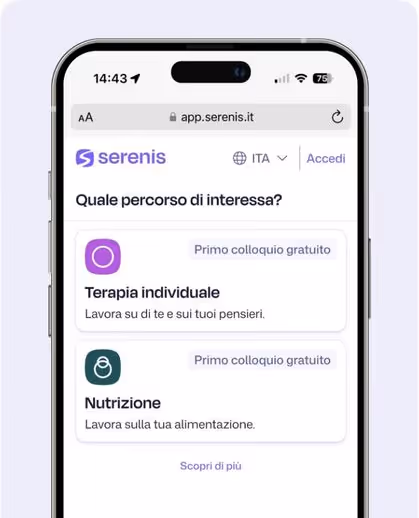 Scegli un percorso DCA