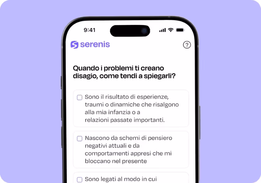 Foto test orientamento terapeutico