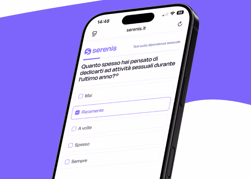 Test BYSAS sulla dipendenza sessuale