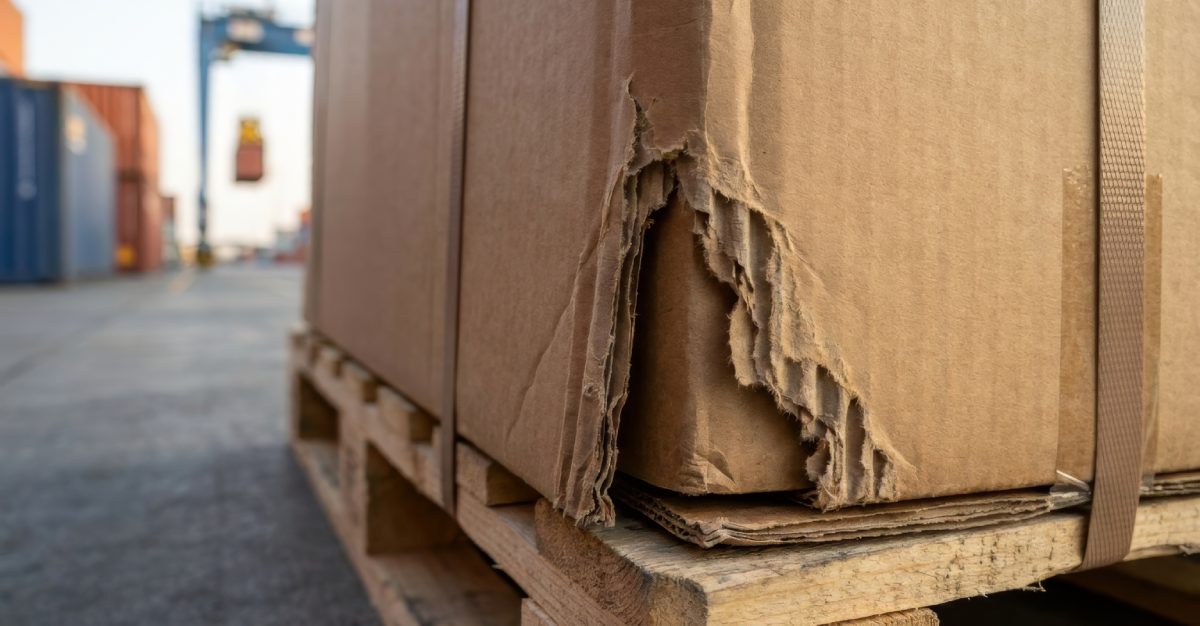 damaged pallet