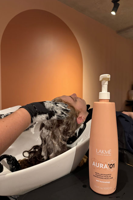 Aura smoothing treatment at Bond london salon