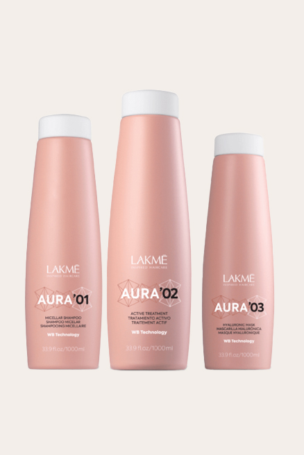 lakme aura smoothing treatment products