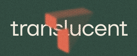 Translucent logo