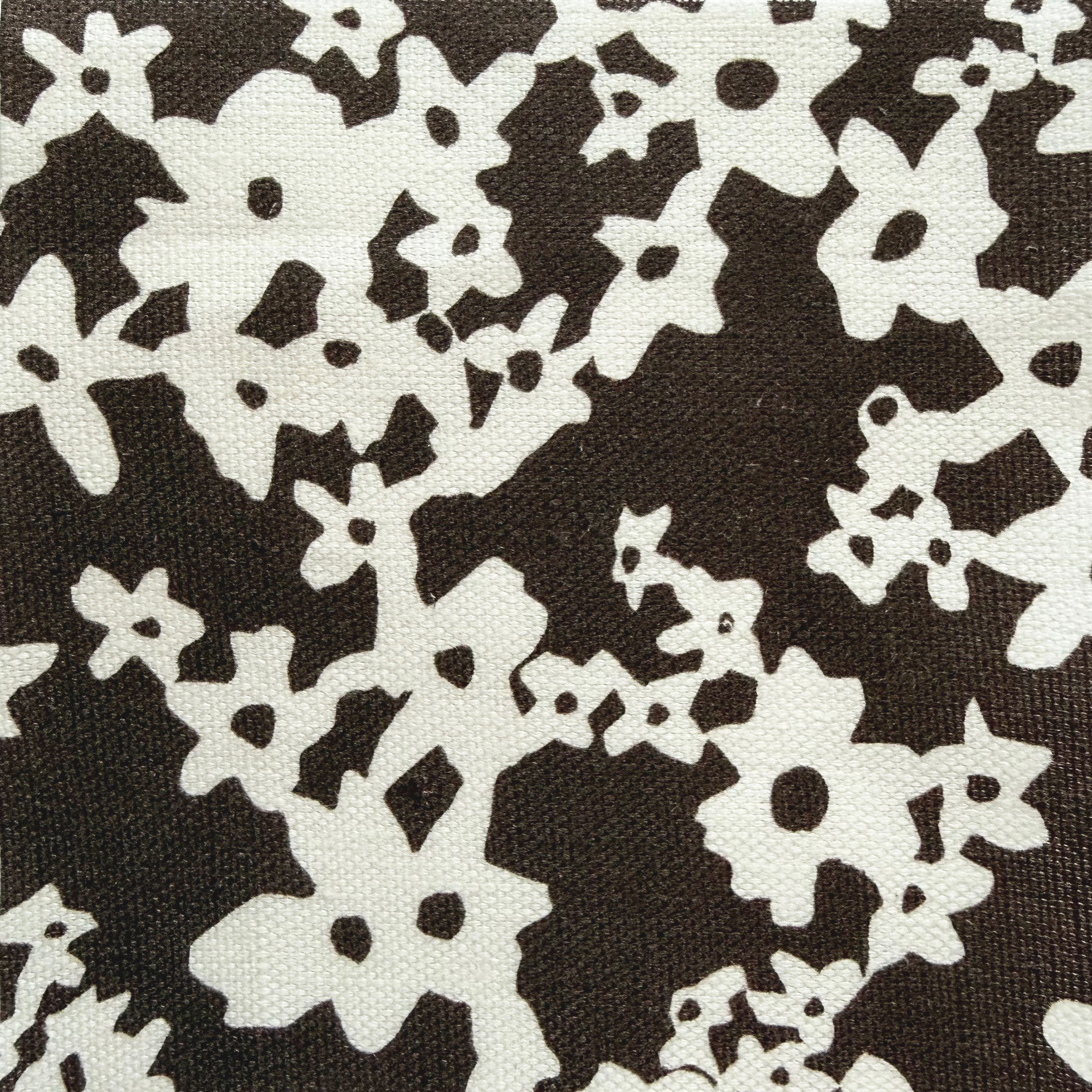 Ditzy Floral Chocolate on Oyster