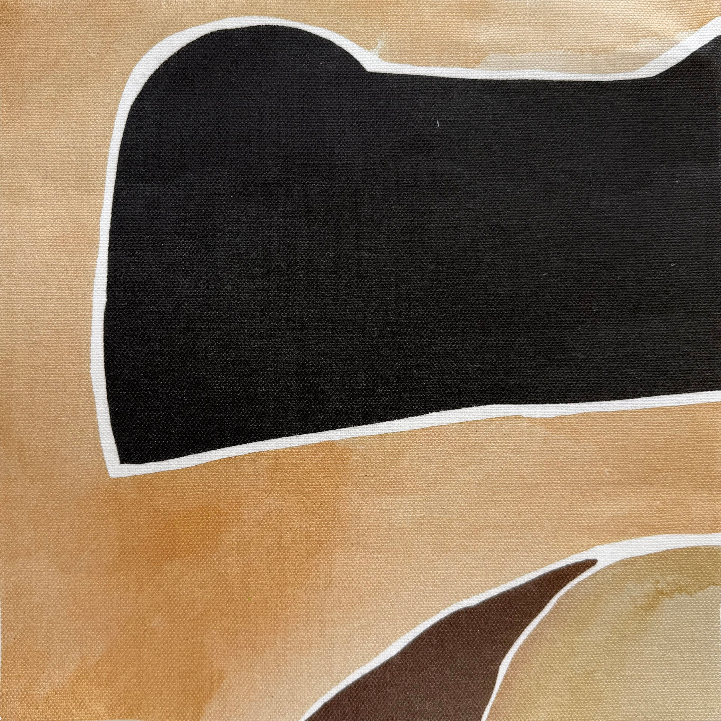 Chocolate on Goldenrod Moon Over River