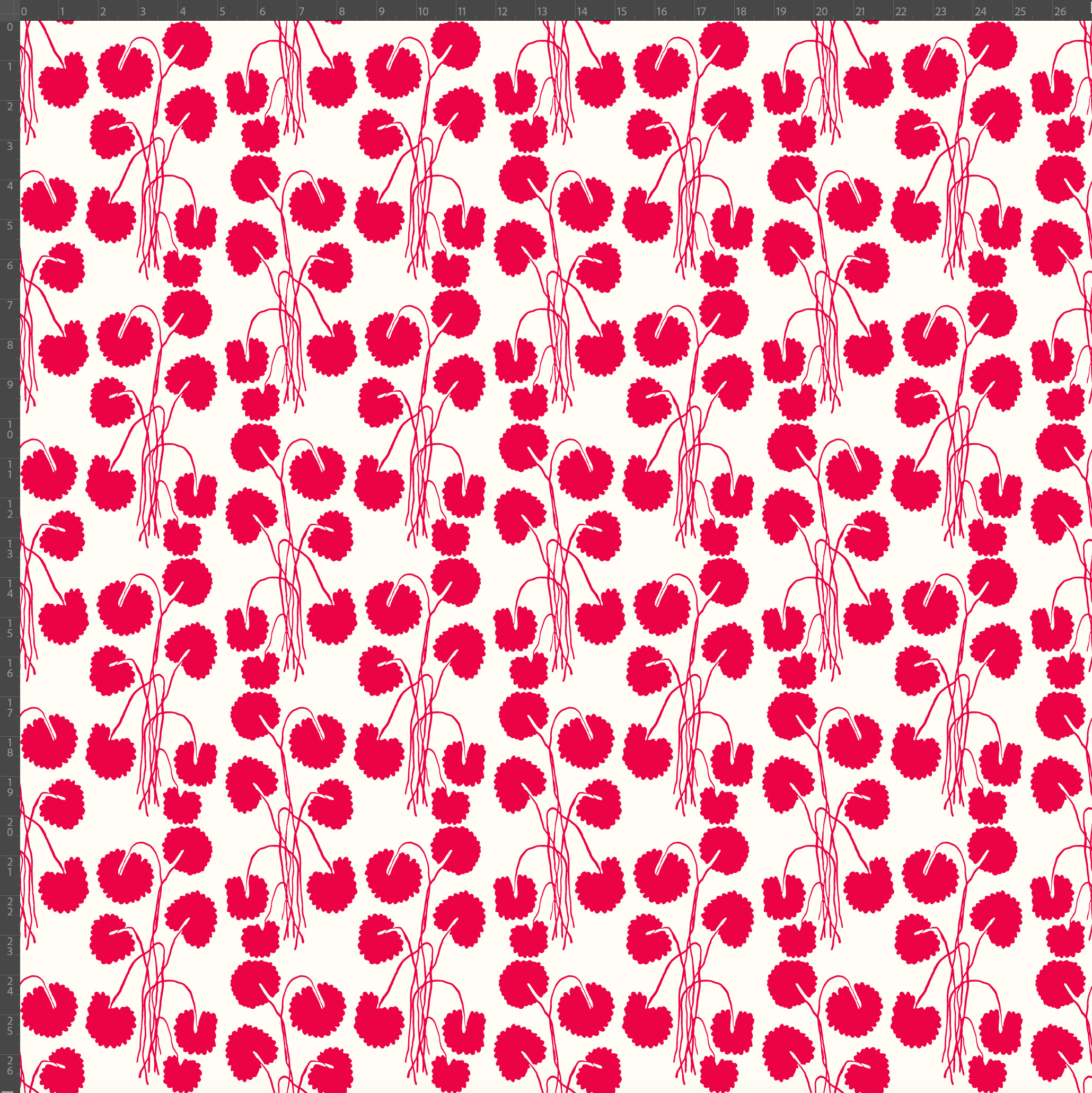 Fuchsia Geranium Stripe