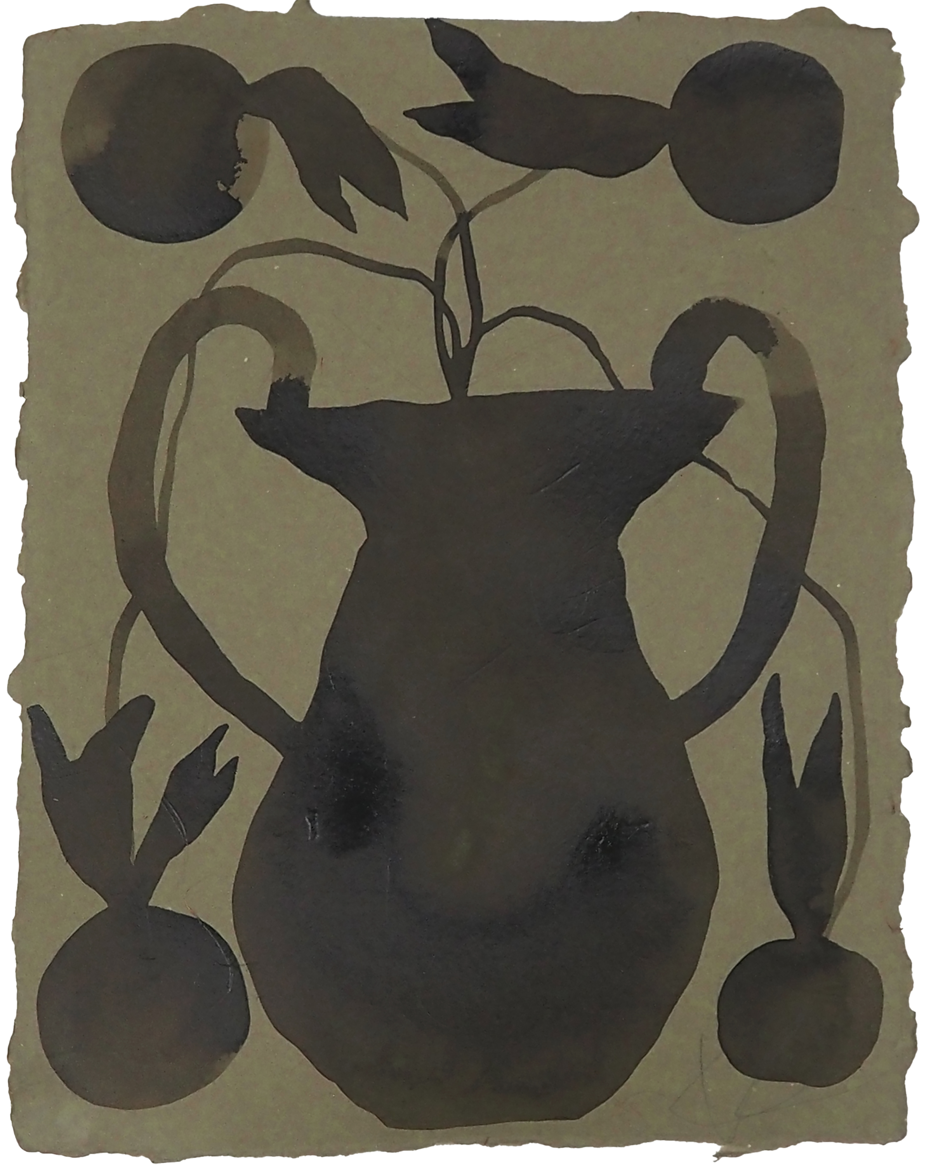 Small Brown Vase Two