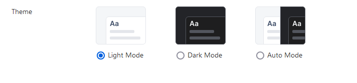 ActivityTimeline Color Modes