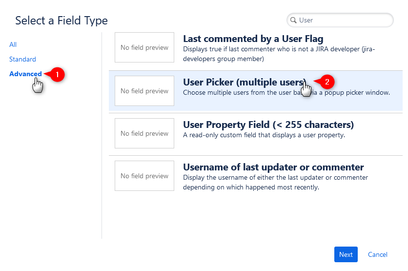 A Multi User Picker Jira Custom Field 