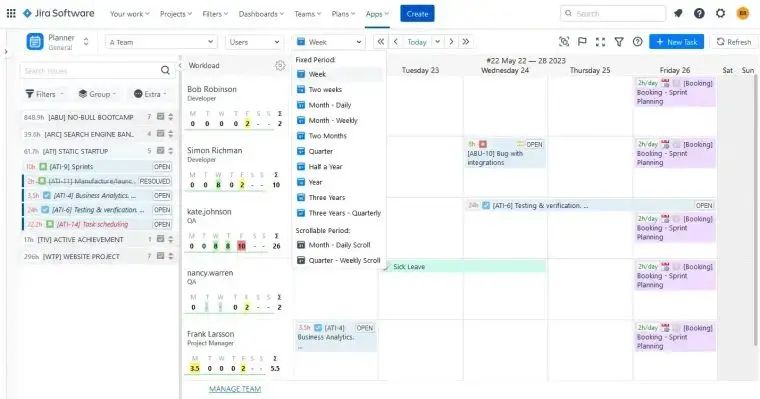 ActivityTimeline Main Dashboard with Timelines