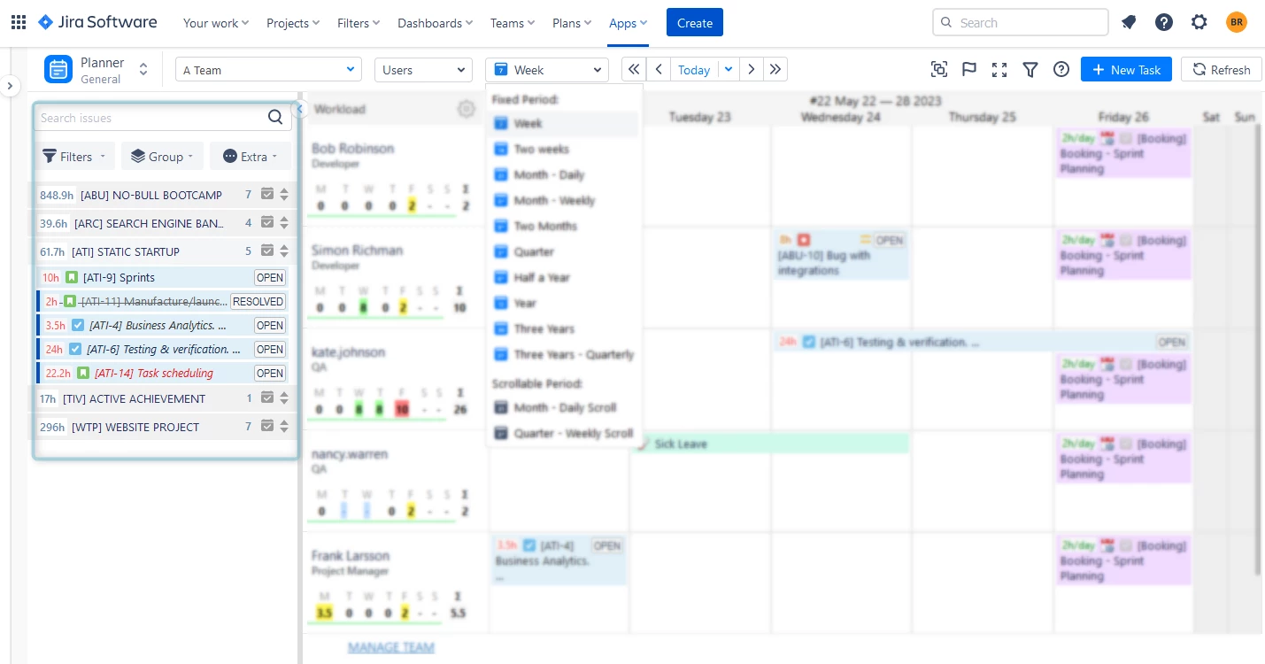 Project and Task Management with ActivityTimeline Dashboard