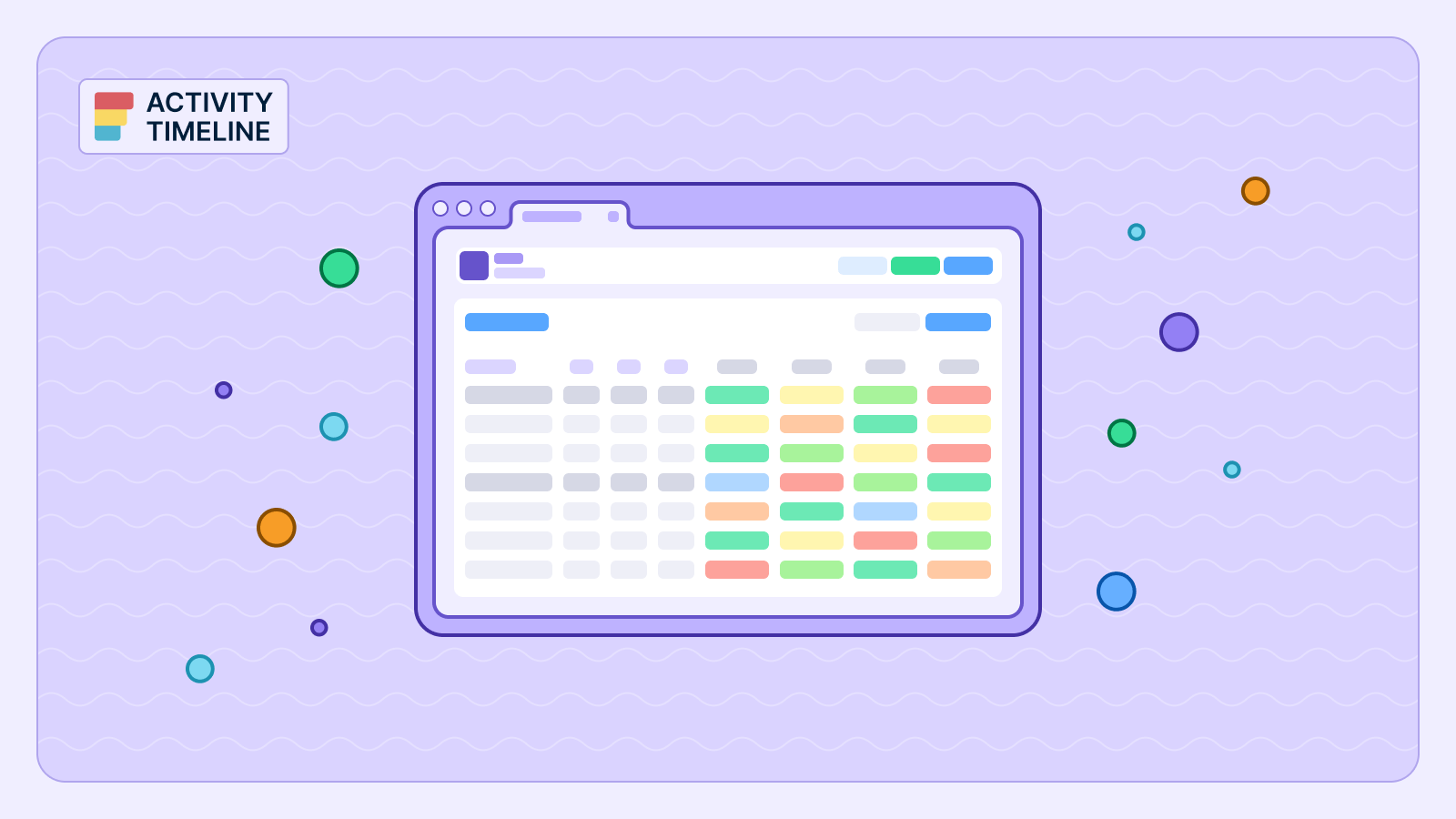 ActivityTimeline - Popular blog