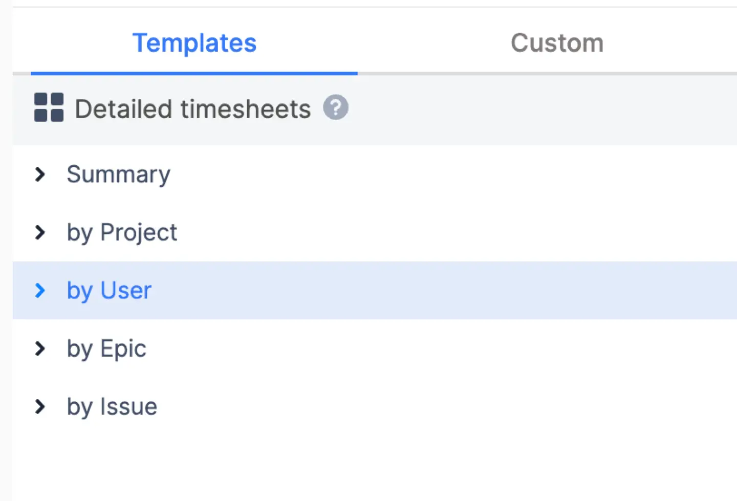 Detailed Timesheets in ActivityTimeline
