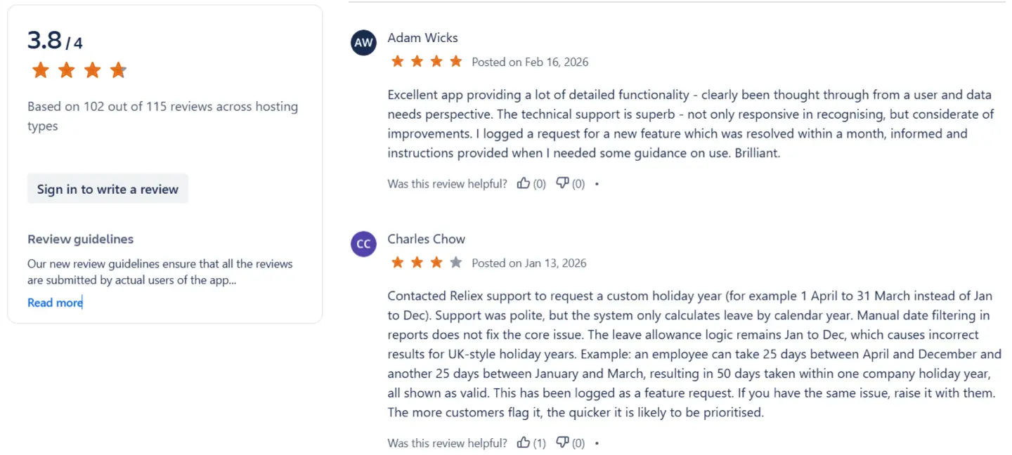 Reviews of ActivityTimeline