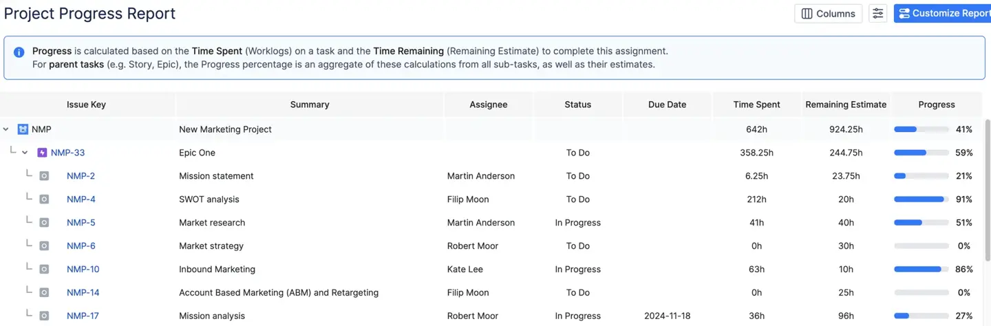 Project Progress Report