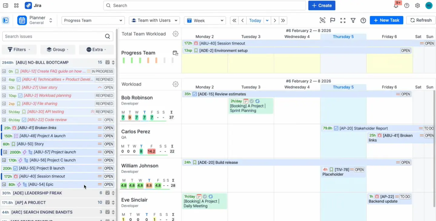 Track Jira Multiple Projects