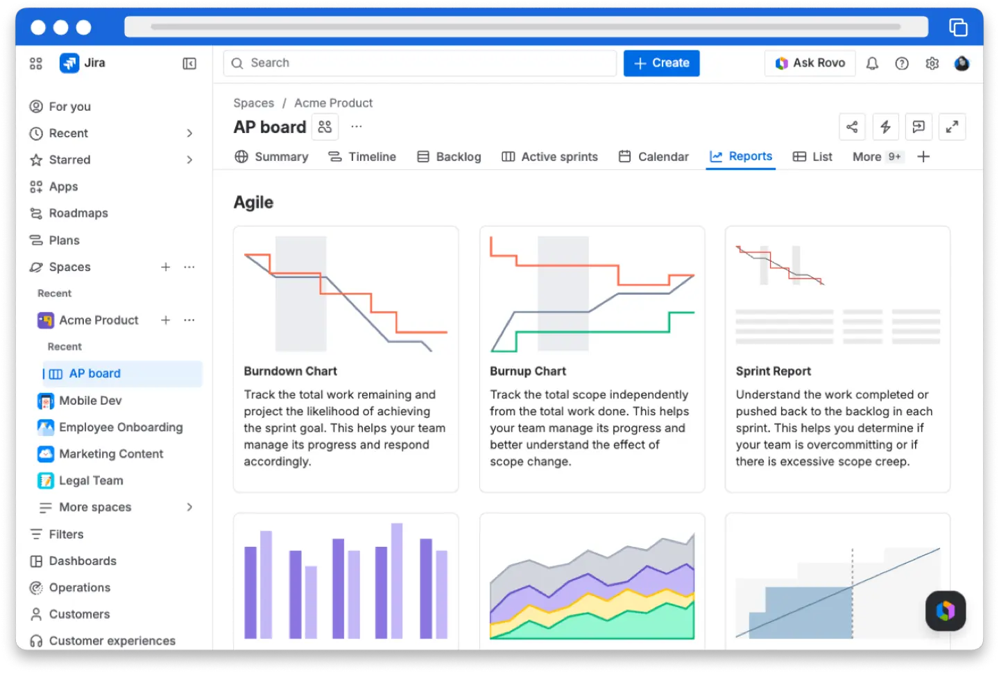 Jira project boards