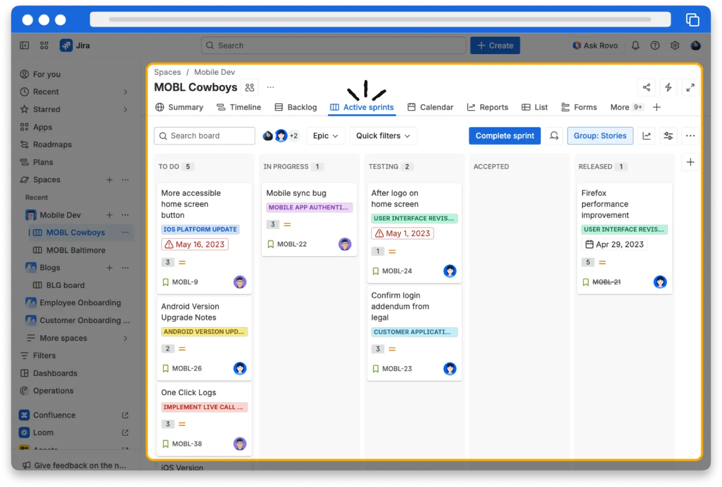 Scrum Board