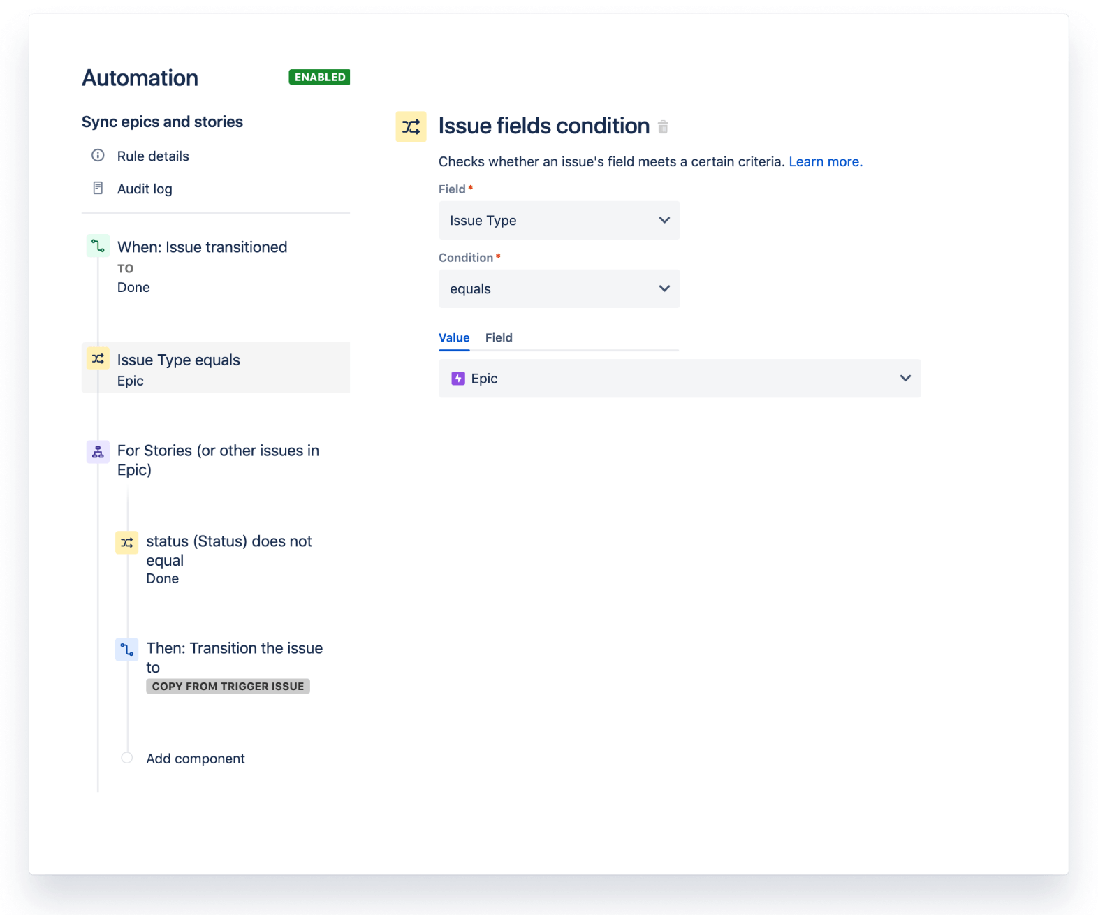 Automation in Jira