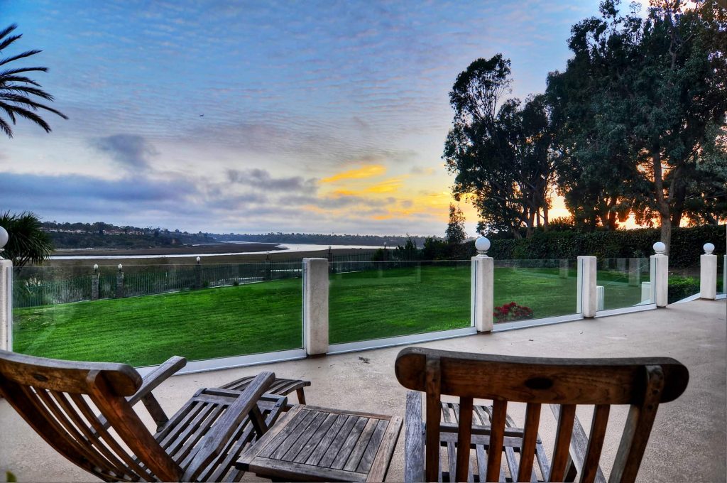 Views from the outdoor patio at 2252 Mesa Dr
