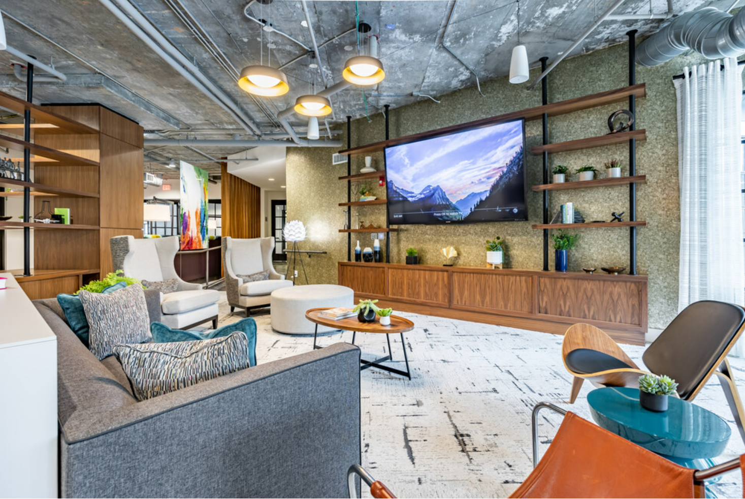 The rooftop lounge at Ayla on Krog