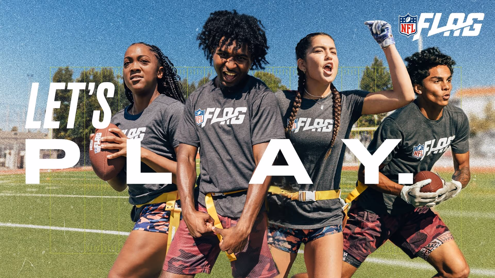 A poster for Flag Football