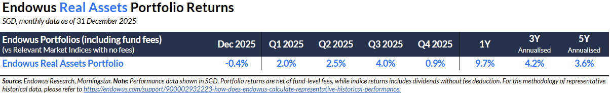 q4 2025 review endowus satellite real asset
