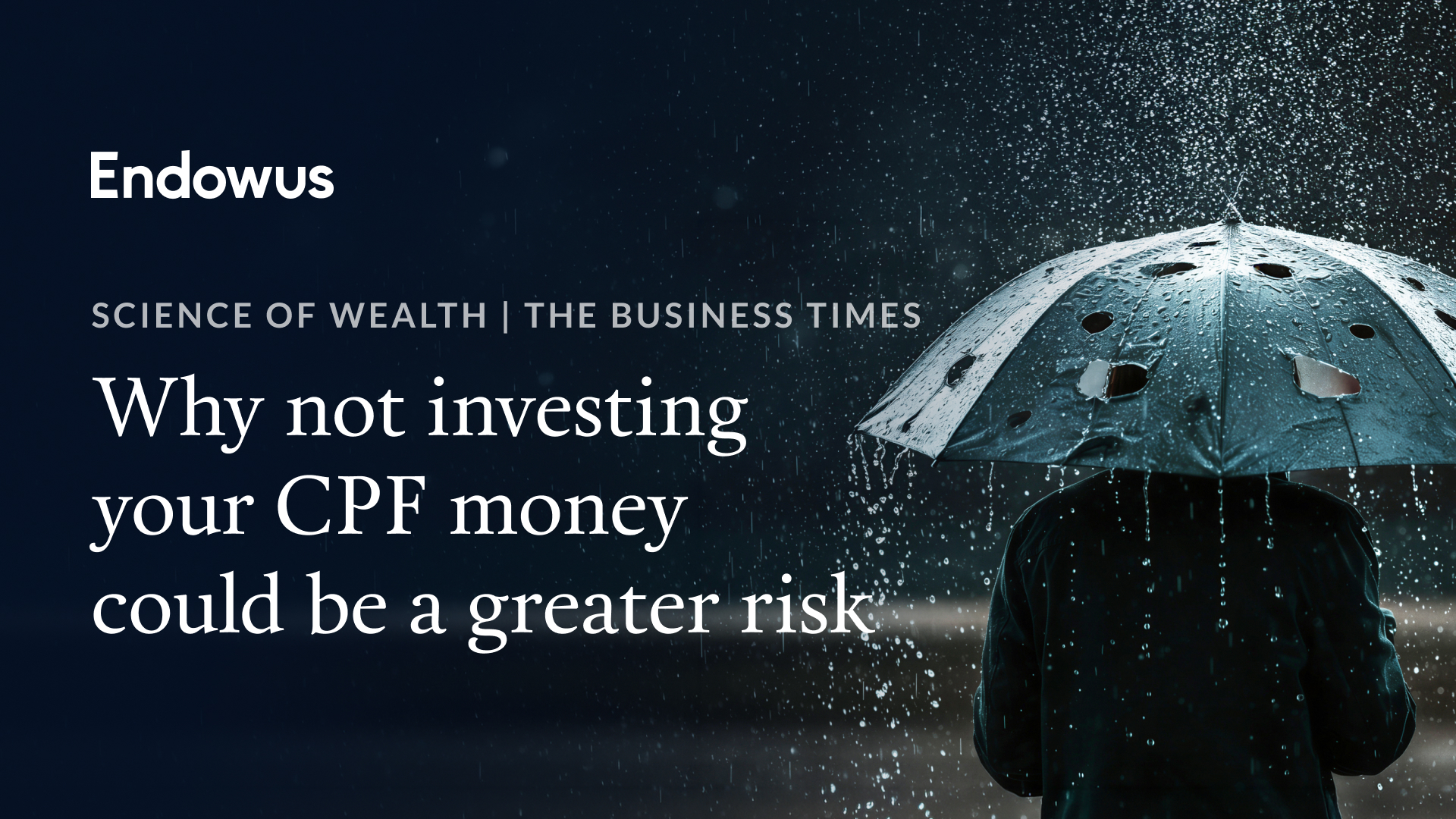 Why not investing your CPF money could be a greater risk