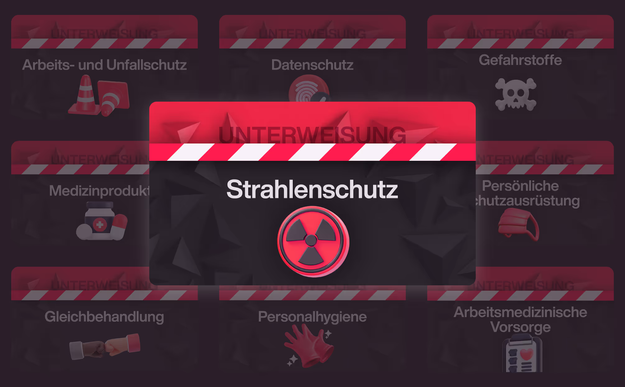 Unterweisungen zum Thema Strahlenschutz bei Crocodile
