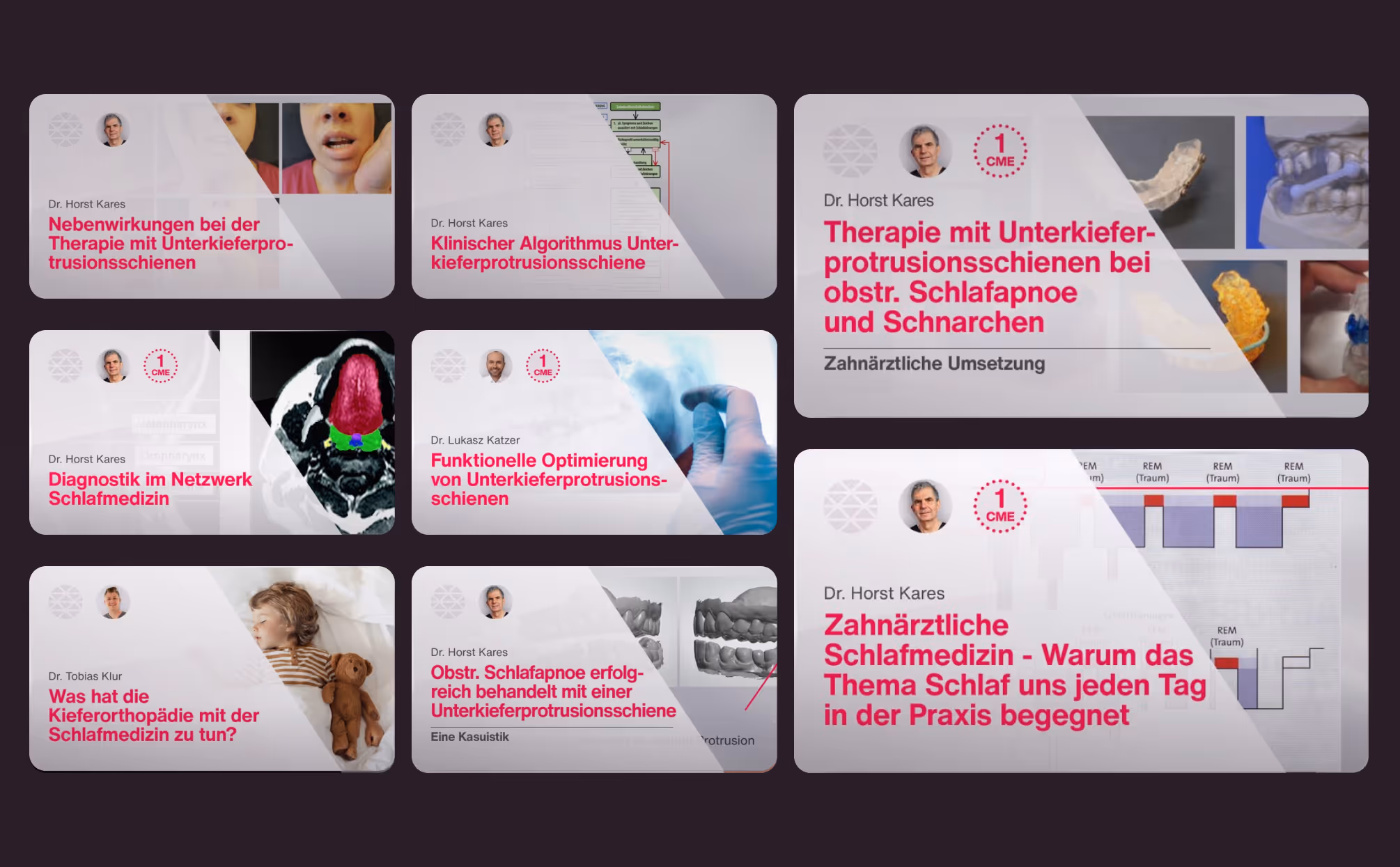 Fortbildungsthemen zur Schlafmedizin in der Zahnmedizin bei Crocodile