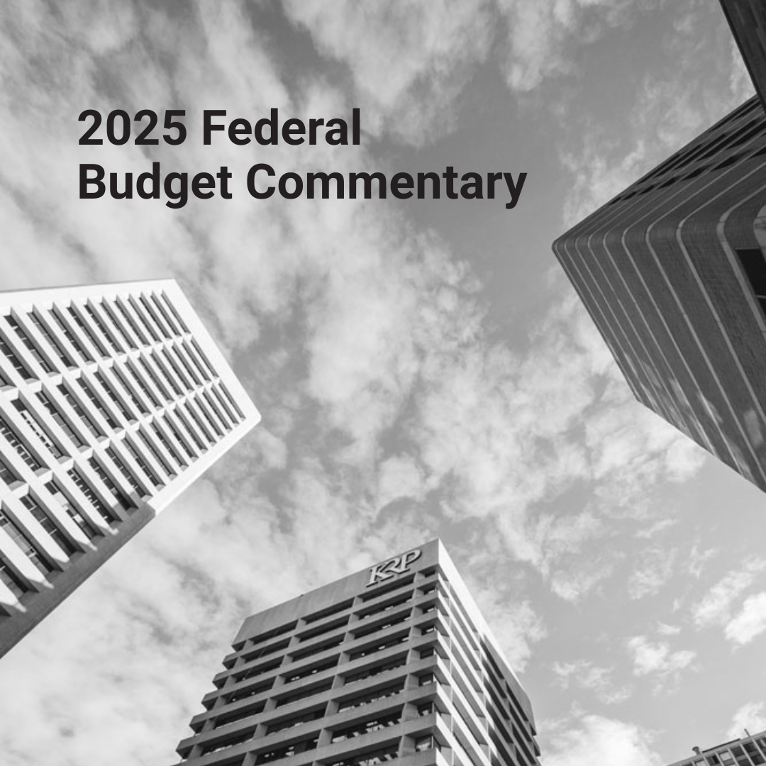 2025 Federal Budget Commentary