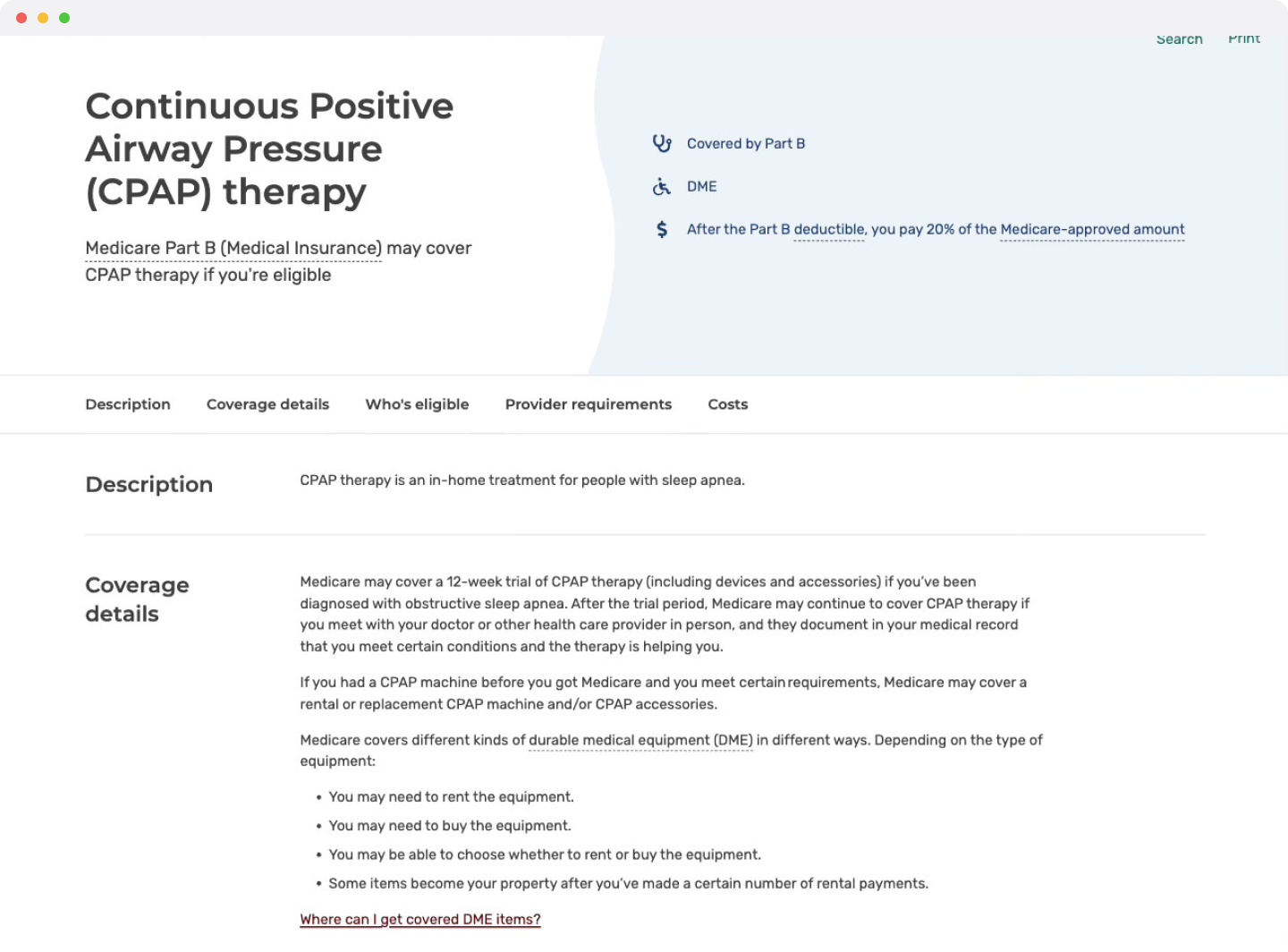 CPAP page