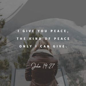 Scripture Art John 14:27