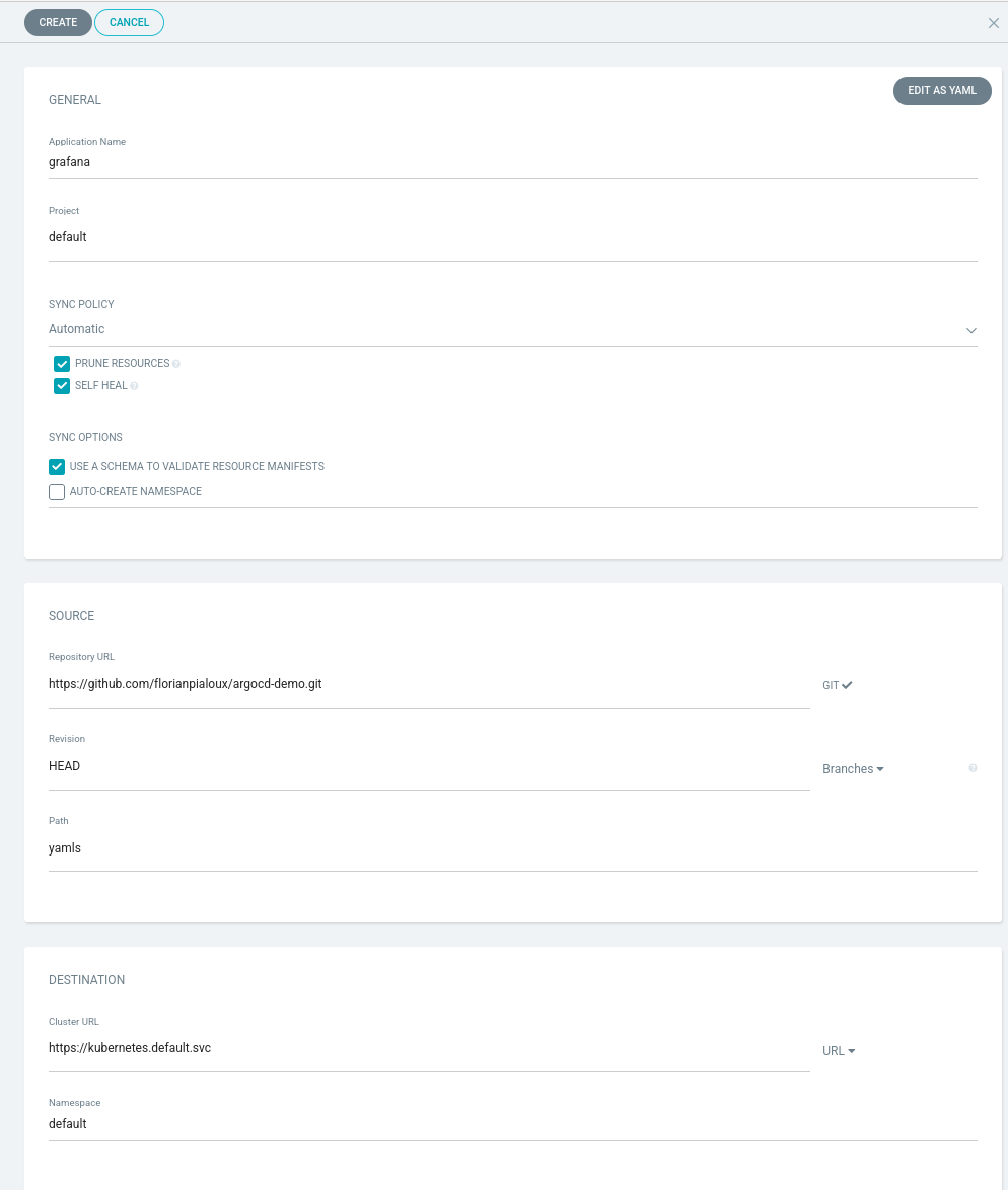 Reposiotry page