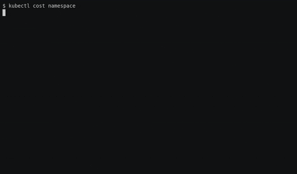 Kubectl Plugin UI for Kubecost