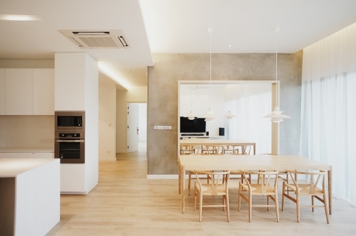 Feng shui influenced space planning principles