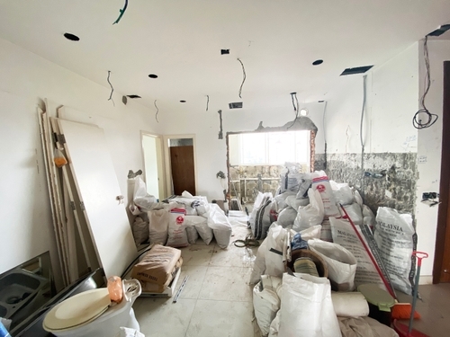 Renovation progress image