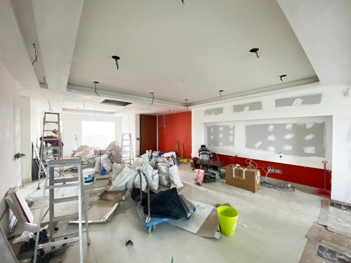 Renovation progress image