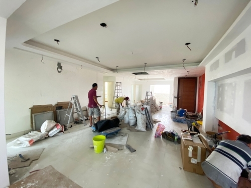 Renovation progress image