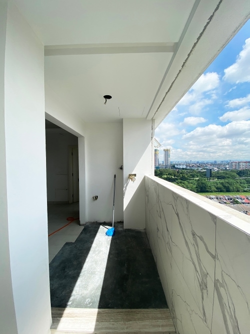 Renovation progress image