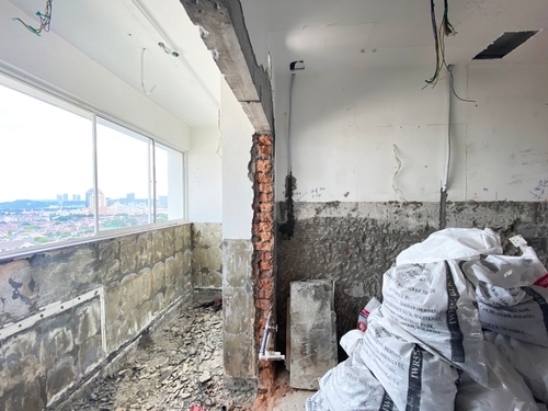 Renovation progress image