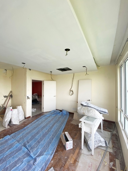 Renovation progress image