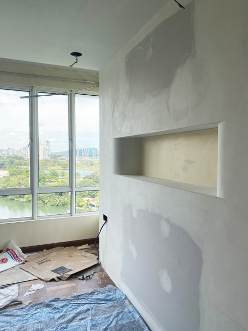 Renovation progress image