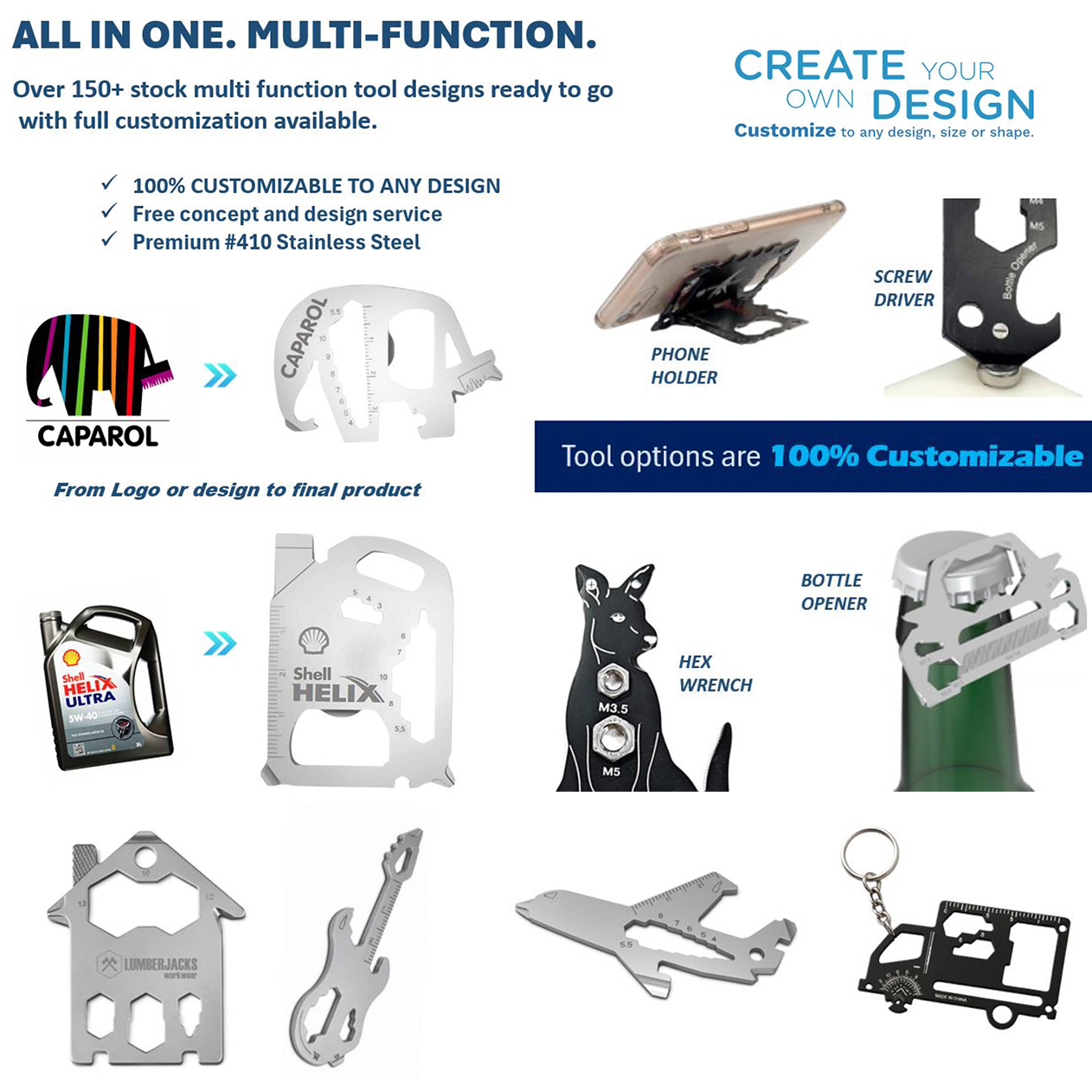 Your Brand, Logo or Mascot — Reinvented as a Tool!