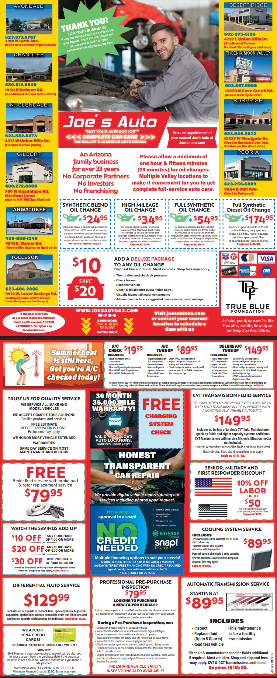August Auto Repair Coupons 2023