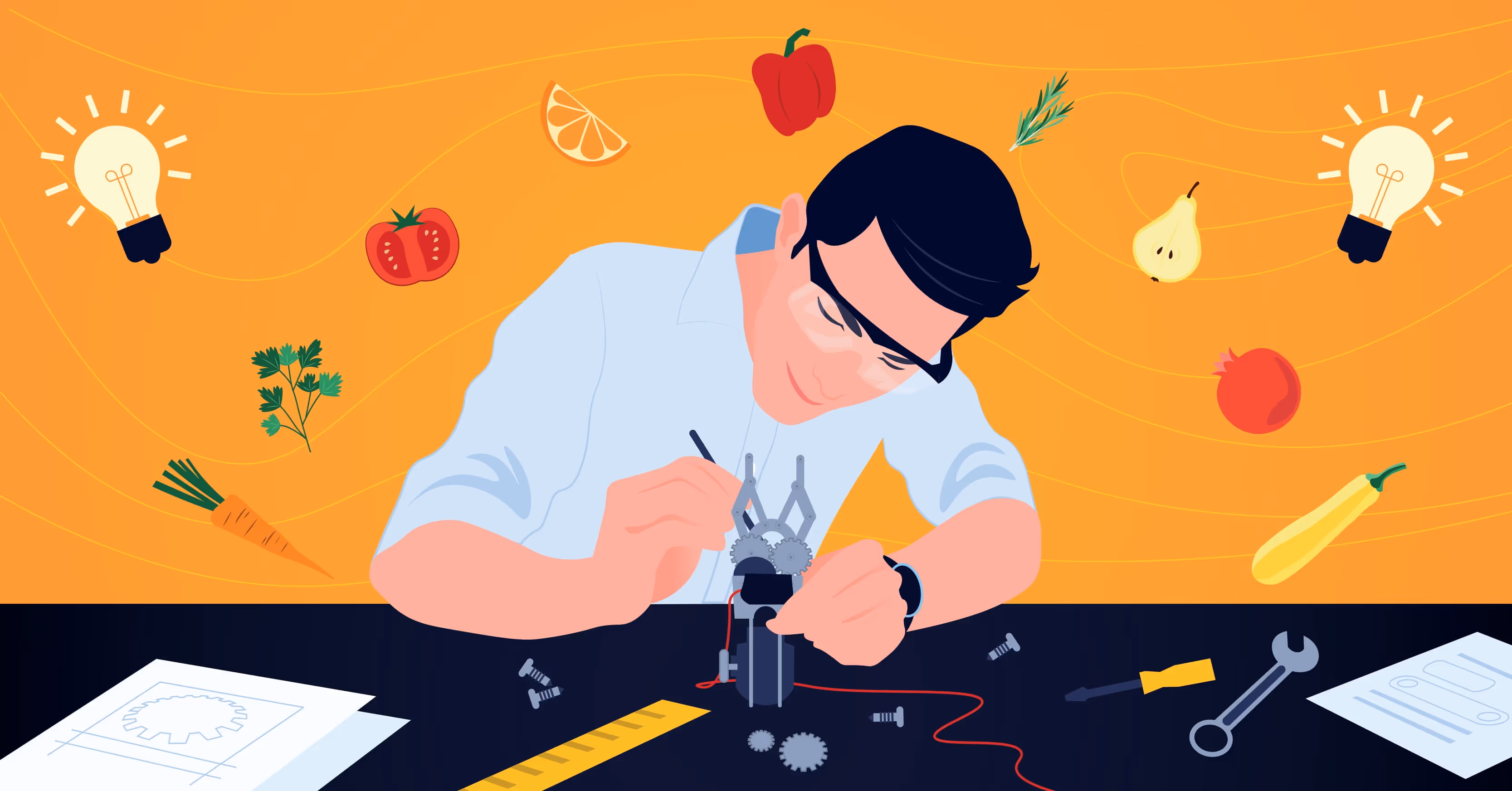 Dieta zwiększająca kreatywność – czy to, co jemy w pracy ma znaczenie?