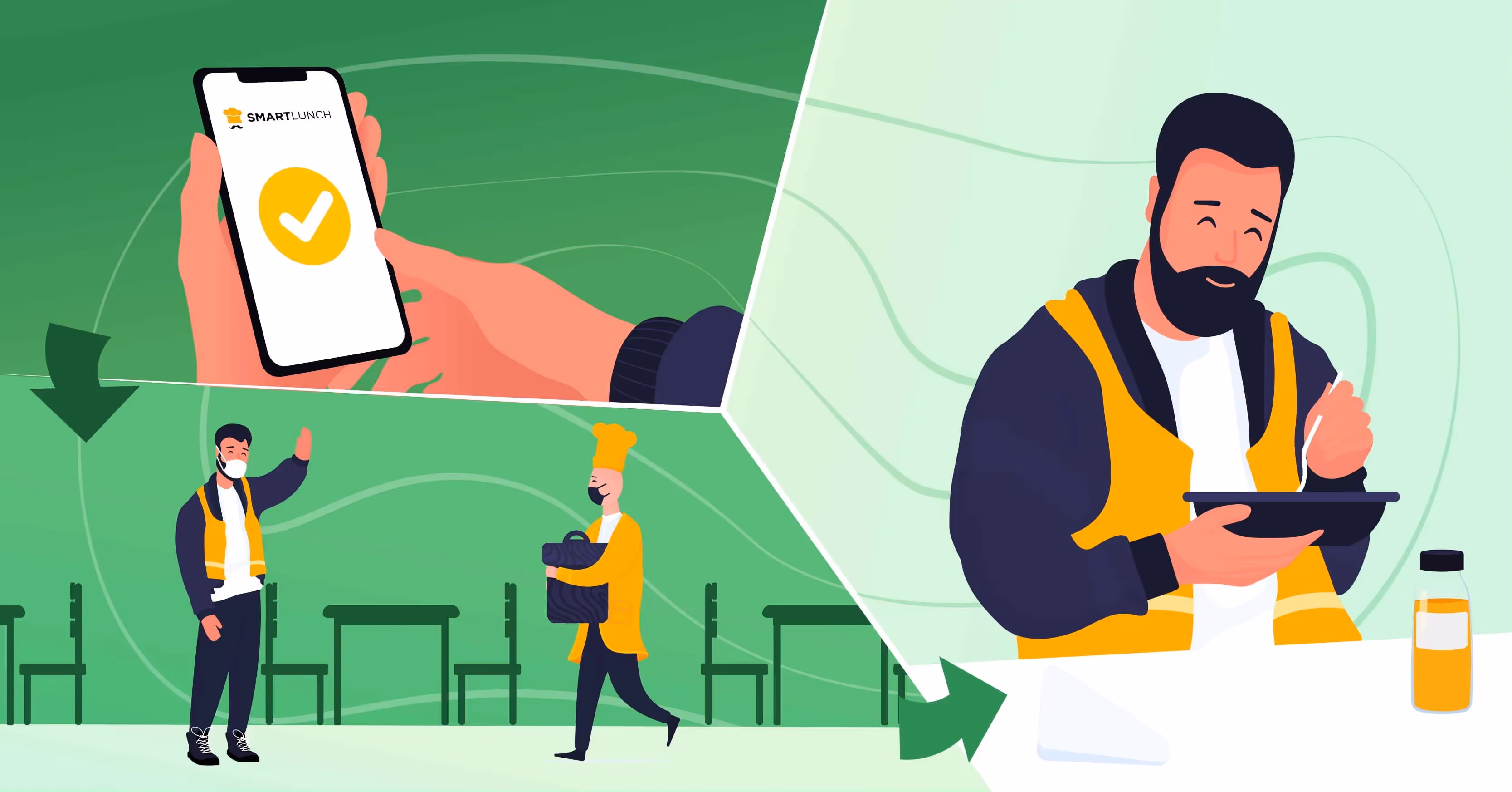 SmartLunch zamiast tabelki w Excelu. Szybciej i bezpieczniej.    