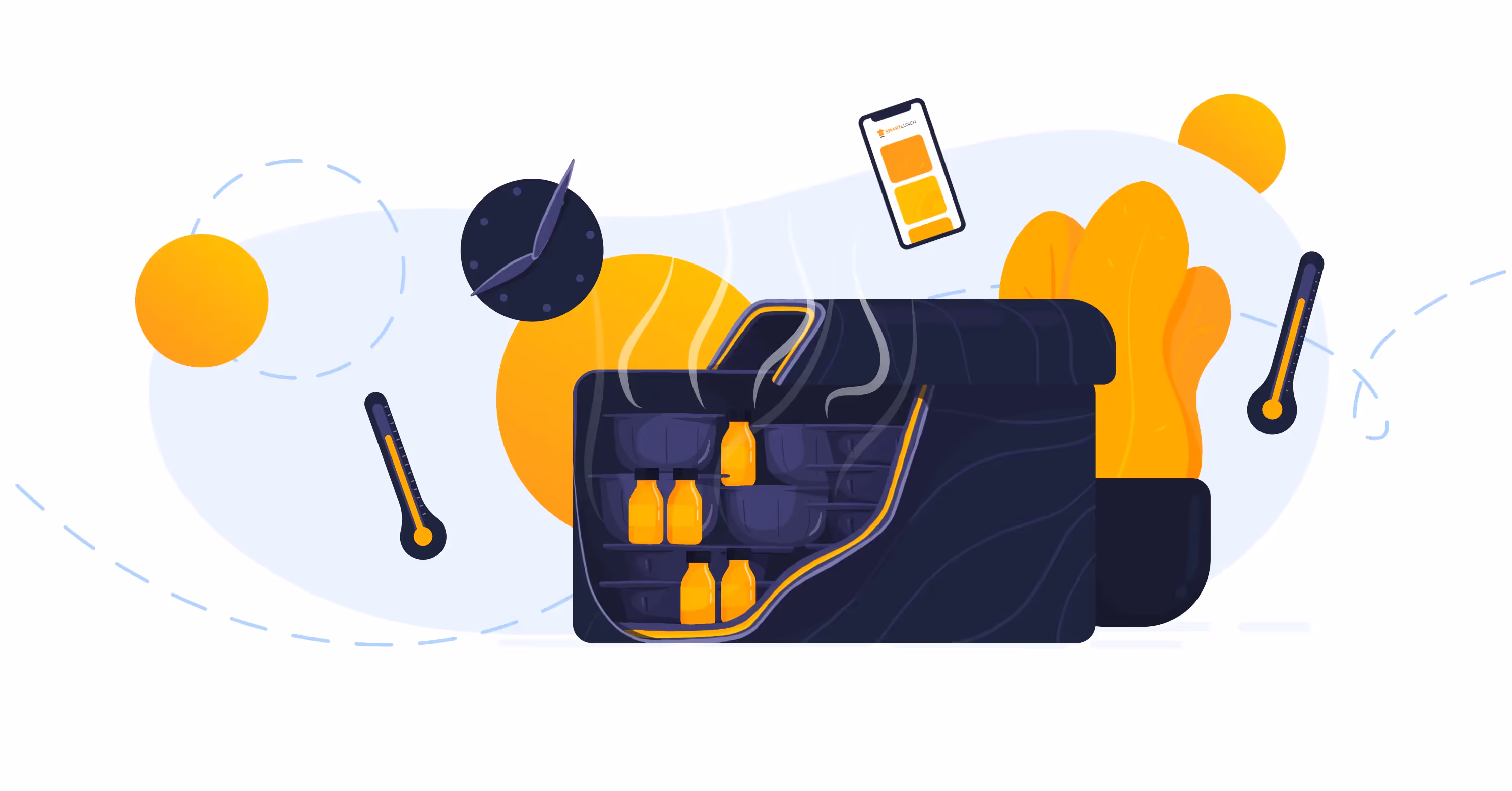 Jak przewieźć jedzenie, żeby było ciepłe: 3 sposoby na ciepłe jedzenie z dostawą według SmartLunch 